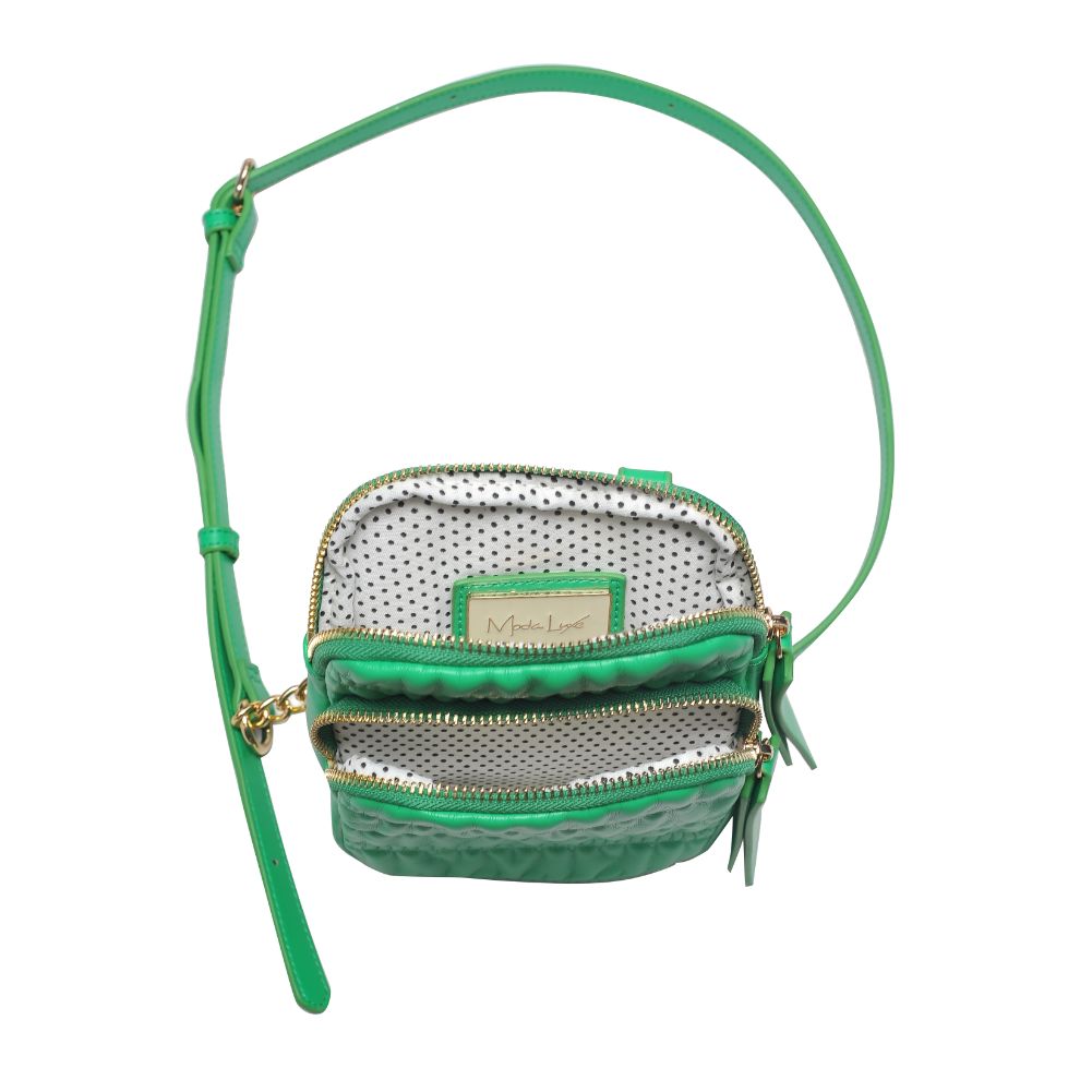 Product Image of Moda Luxe Chantal Crossbody 842017131496 View 8 | Kelly Green