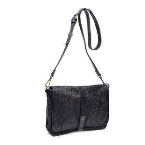 Product Image of Moda Luxe Kimberly Crossbody 842017117612 View 2 | Black