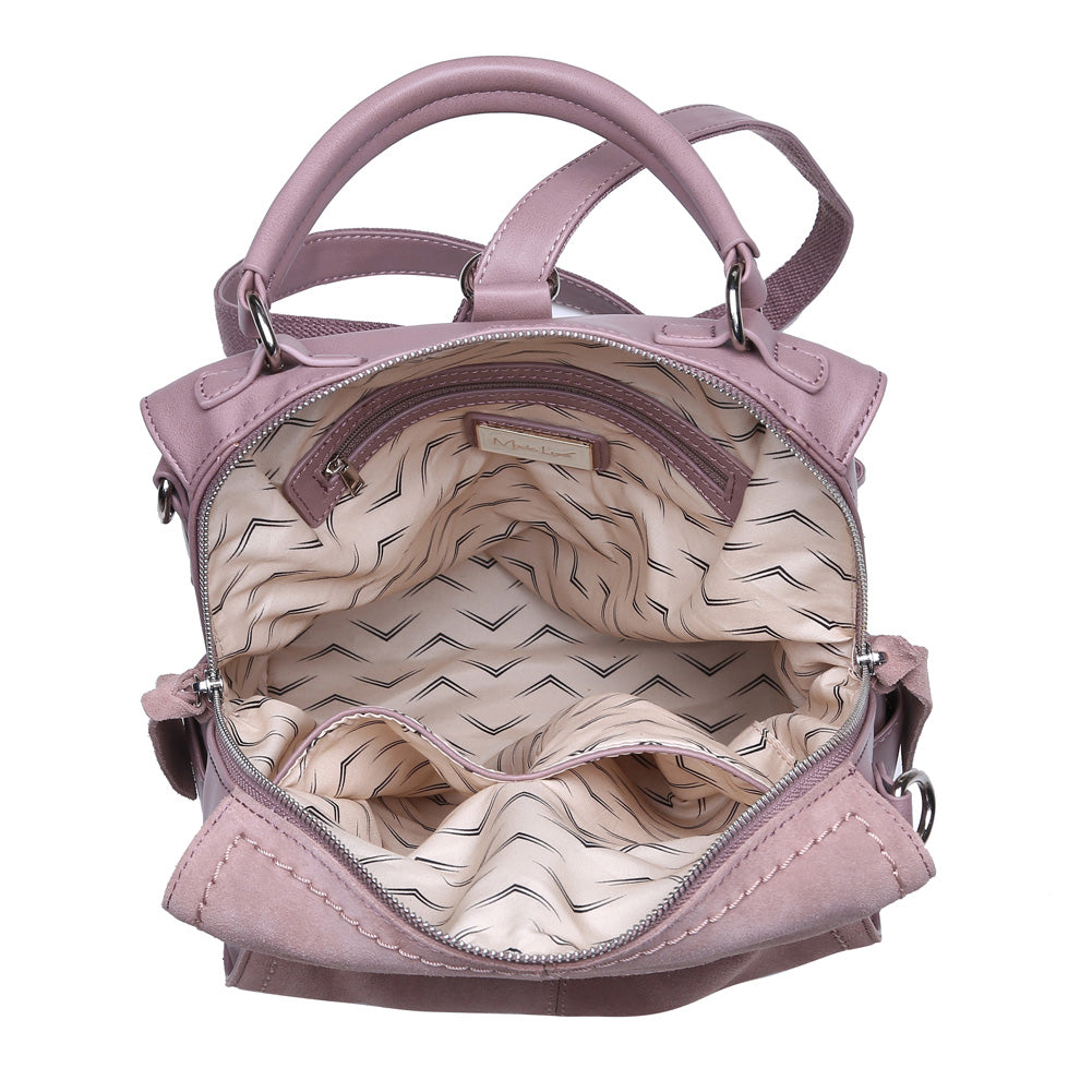 Product Image of Moda Luxe Brette Backpack 842017114673 View 4 | Mauve