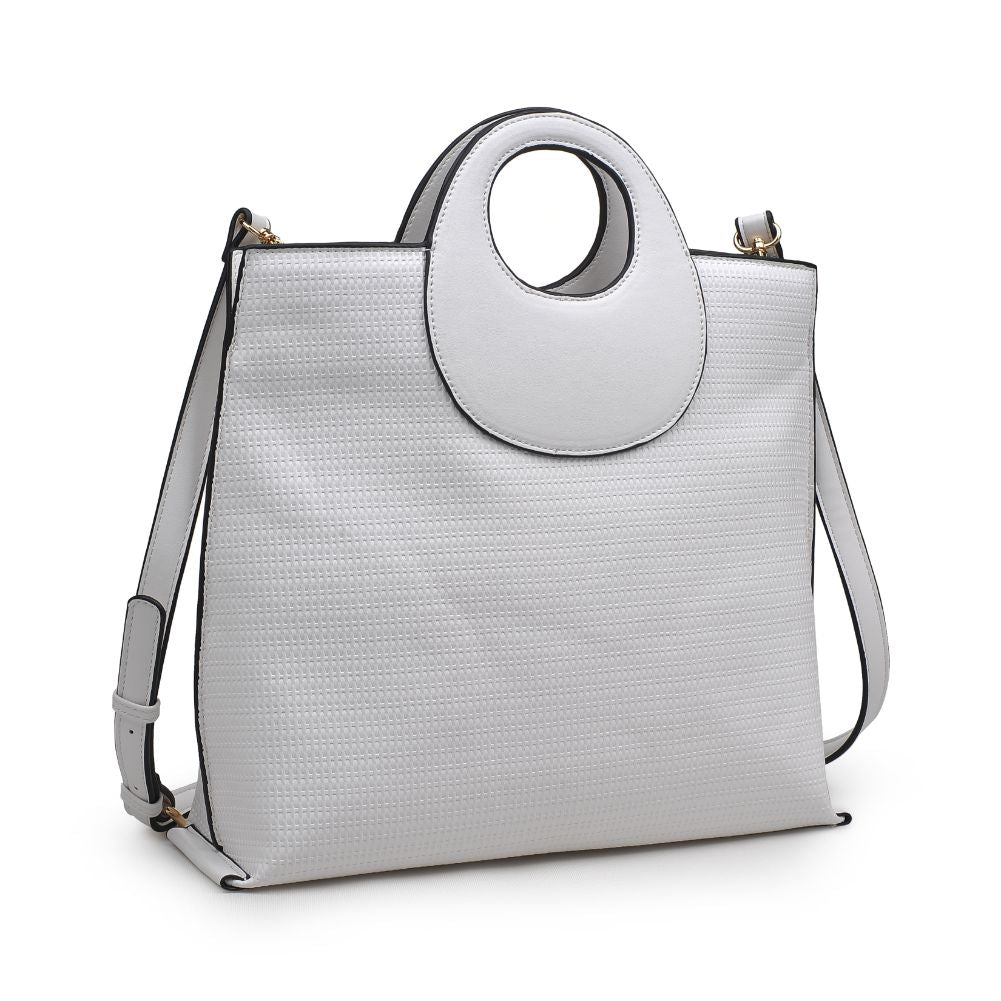 Product Image of Moda Luxe Sienna Tote 842017124696 View 6 | White