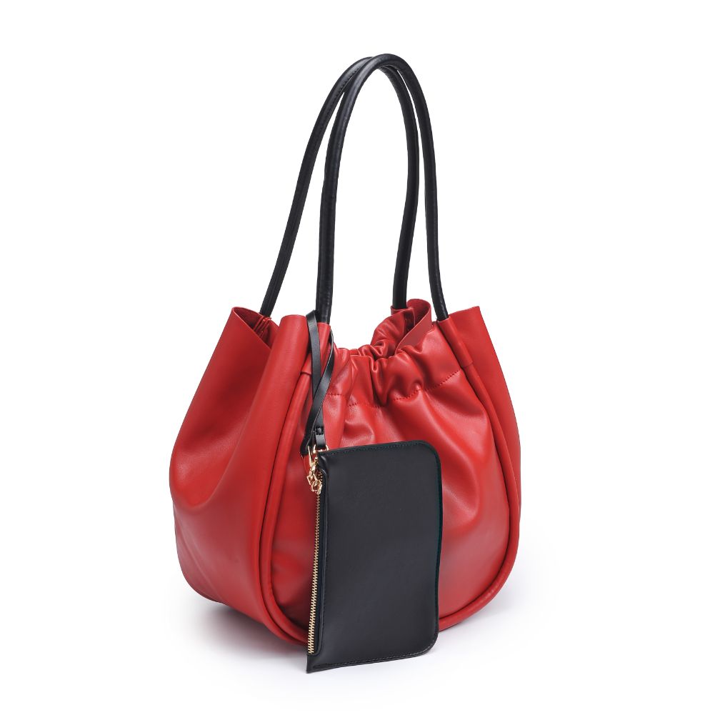 Product Image of Moda Luxe Aaliyah Tote 842017133193 View 6 | Red