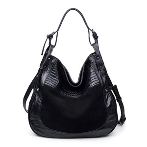 Product Image of Moda Luxe Laura Hobo 842017117520 View 1 | Black