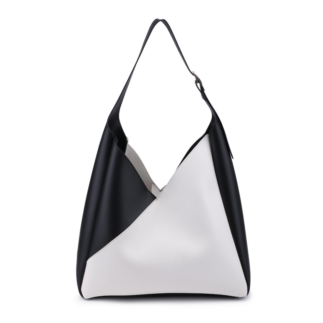 Product Image of Moda Luxe Frankie Hobo 842017138518 View 7 | Ivory Black