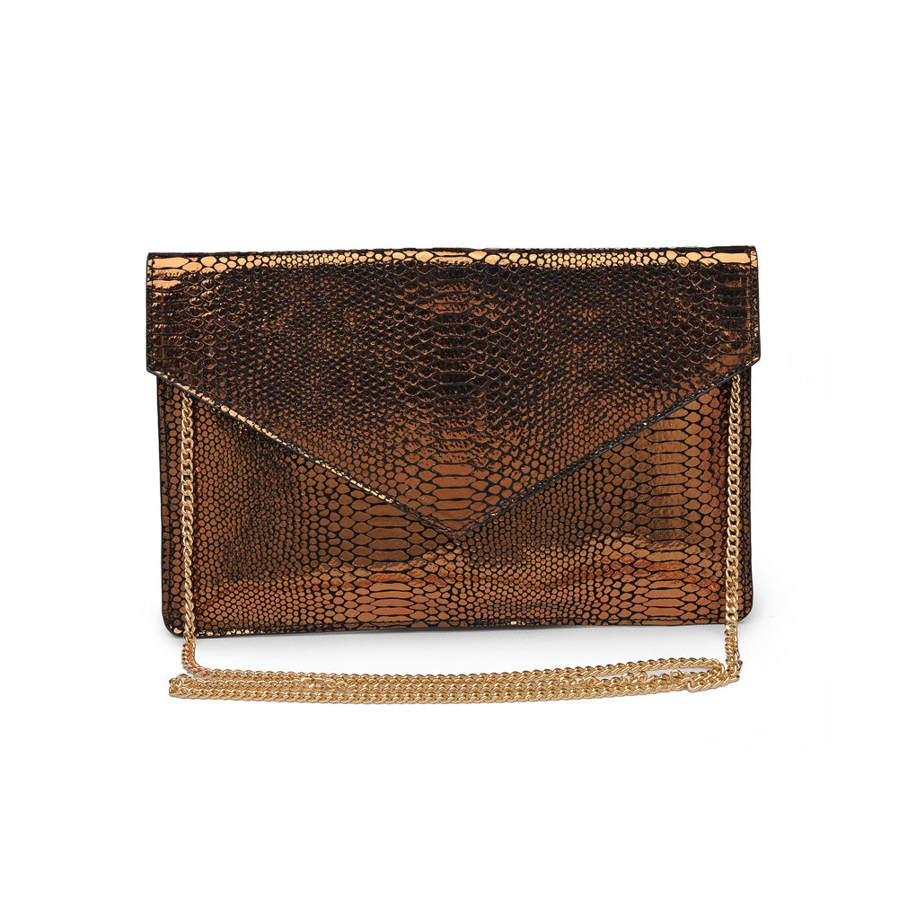 Product Image of Moda Luxe Romy Clutch 842017118183 View 1 | Copper