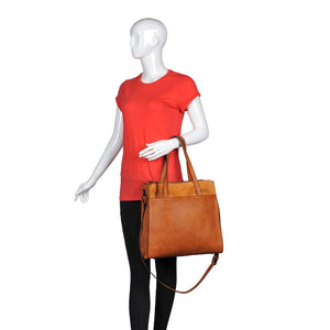 Product Image of Moda Luxe Lilian Tote 842017120643 View 5 | Tan