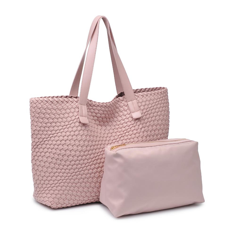 Product Image of Moda Luxe Piquant Tote 842017135623 View 6 | French Rose