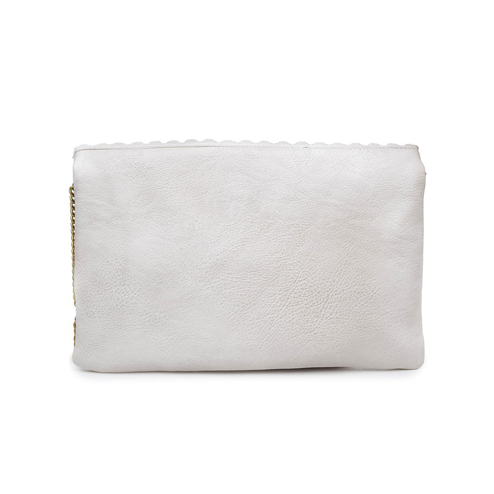 Product Image of Product Image of Moda Luxe Alyssa Clutch 842017114055 View 3 | White