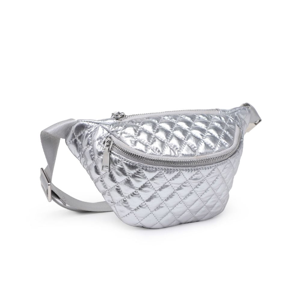 Product Image of Moda Luxe Ariana Belt Bag 842017133803 View 6 | Silver