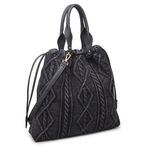 Product Image of Moda Luxe Elsie Tote 842017102823 View 2 | Black