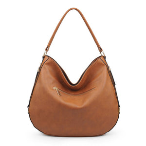 Product Image of Product Image of Moda Luxe Amber Hobo 842017120742 View 3 | Tan