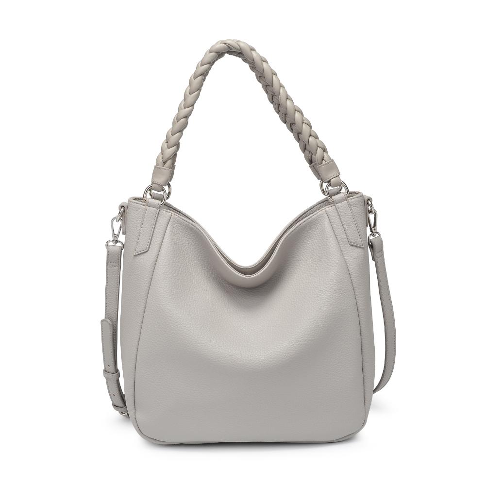 Product Image of Moda Luxe Luxelle Hobo 842017134930 View 7 | Grey