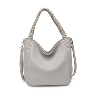 Product Image of Moda Luxe Luxelle Hobo 842017134930 View 7 | Grey