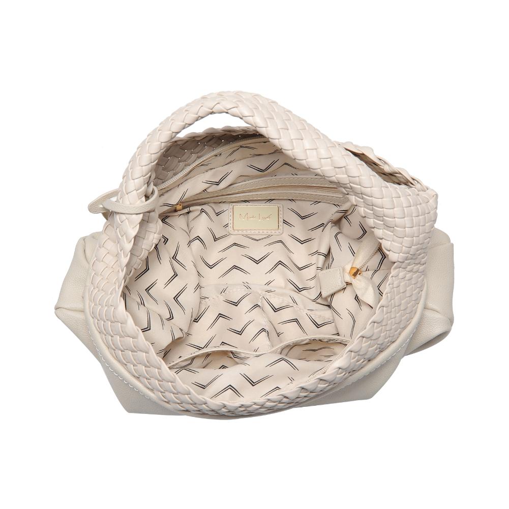 Product Image of Moda Luxe Majestique Hobo 842017134671 View 8 | Ivory