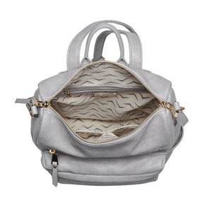Product Image of Moda Luxe Riley Backpack 842017129424 View 8 | Grey