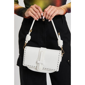 Woman wearing Off White Moda Luxe Norah Crossbody 842017133674 View 4 | Off White