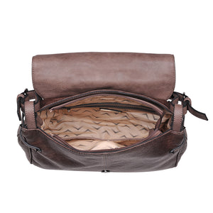 Product Image of Moda Luxe Lucy Messenger 842017117452 View 8 | Chocolate