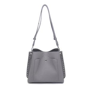 Product Image of Moda Luxe Eliza Crossbody 842017136057 View 7 | Grey