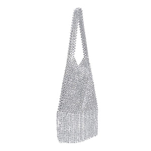 Product Image of Moda Luxe Madonna Evening Bag 842017133070 View 6 | Silver