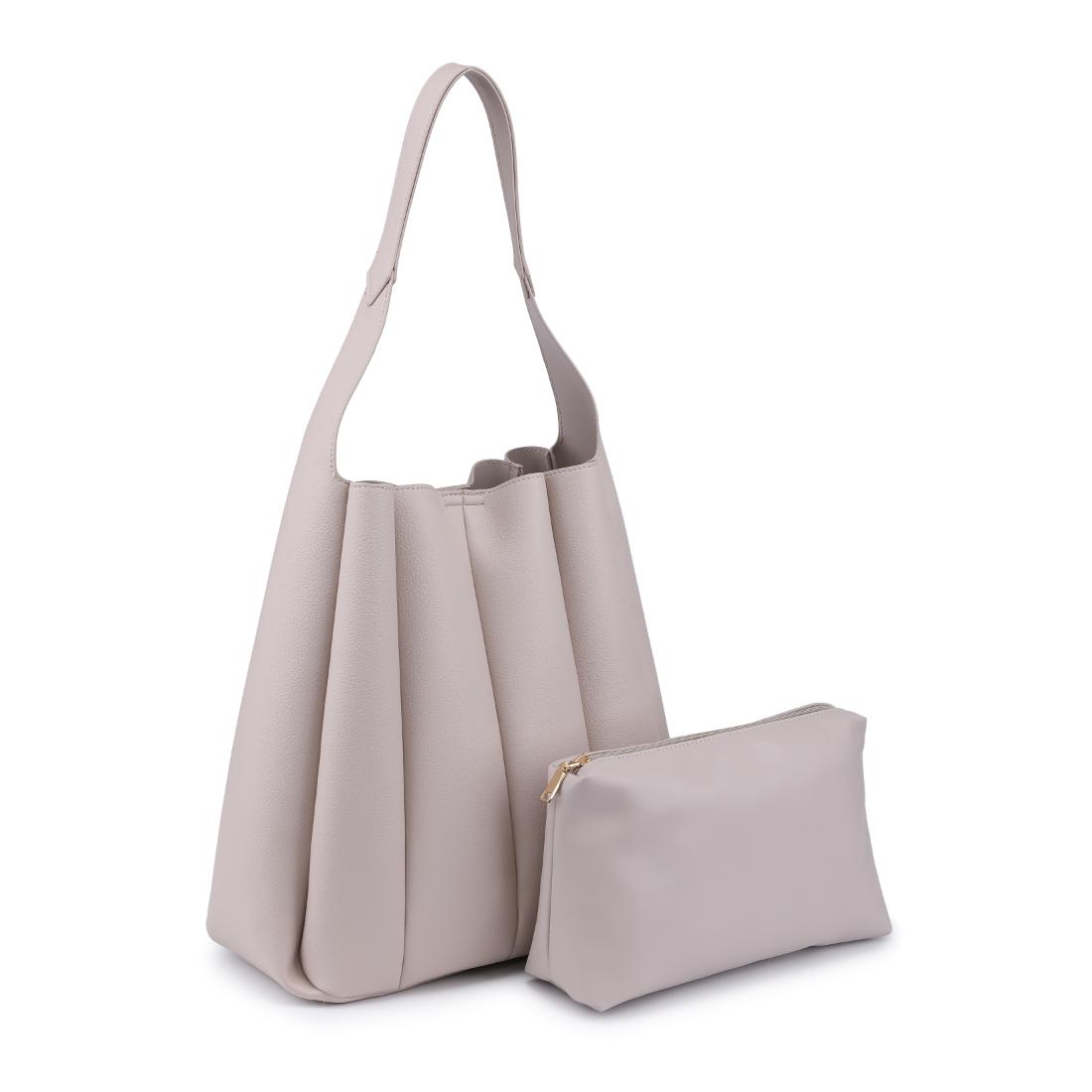 Product Image of Moda Luxe Zelda Hobo 842017138365 View 6 | Oatmeal