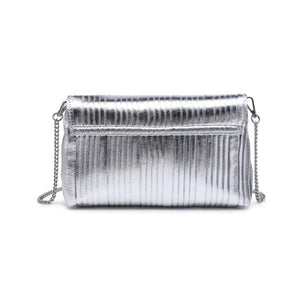 Product Image of Moda Luxe Esmeralda Clutch 842017136798 View 7 | Silver