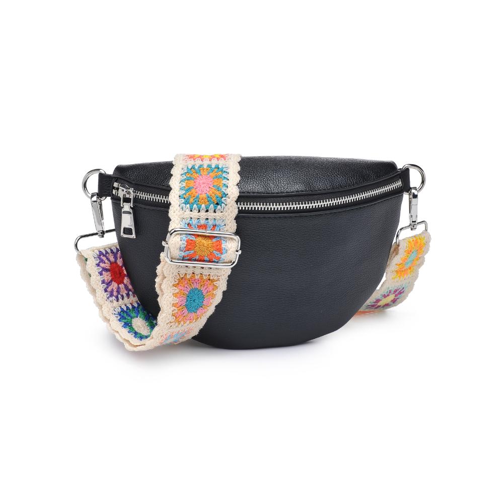 Product Image of Moda Luxe Stylette Belt Bag 842017134763 View 5 | Black