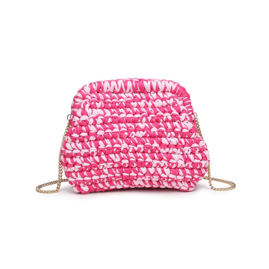 Product Image of Moda Luxe Raya Clutch 842017138389 View 7 | Hot Pink