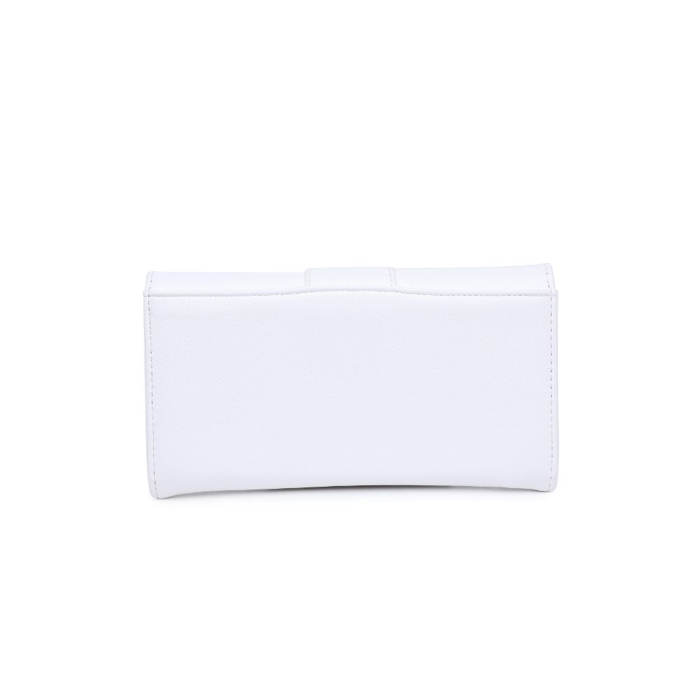 Product Image of Moda Luxe Demi Wallet 842017131717 View 7 | White