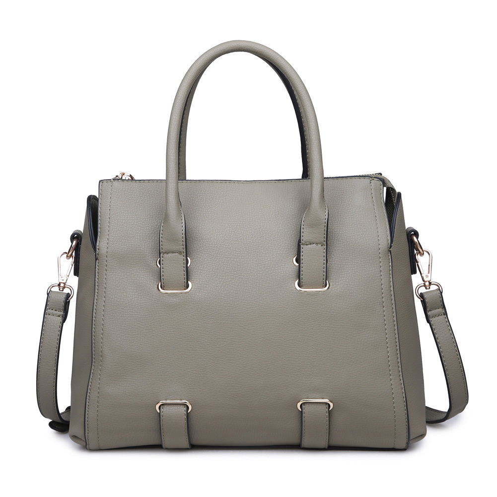 Product Image of Moda Luxe Verona Satchel 842017114932 View 1 | Olive