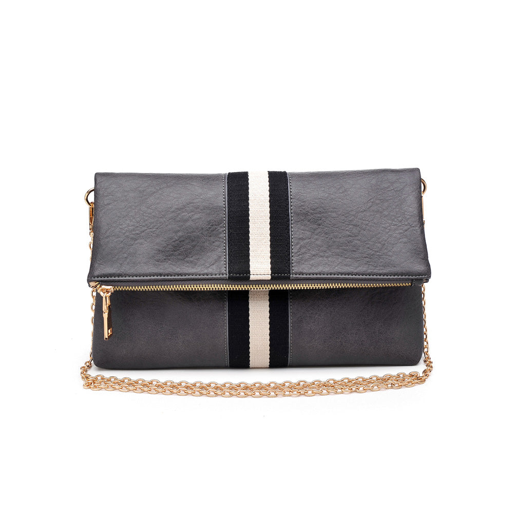 Product Image of Moda Luxe Jules Clutch 842017116912 View 1 | Grey