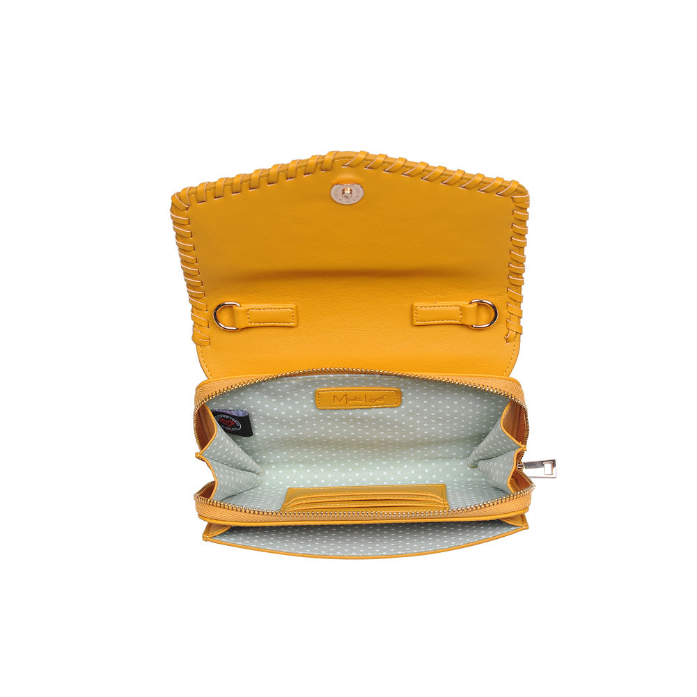 Product Image of Moda Luxe Dottie Crossbody 842017118565 View 4 | Mustard