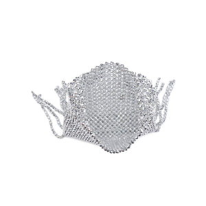 Product Image of Moda Luxe Madonna Evening Bag 842017133070 View 8 | Silver