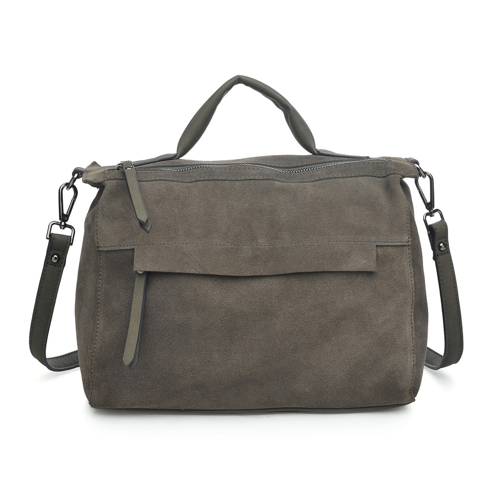 Product Image of Moda Luxe Harrison Satchel 842017116011 View 1 | Olive