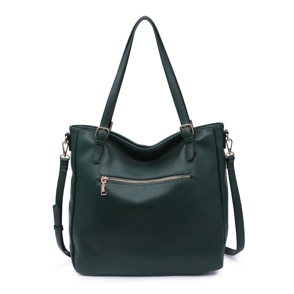 Product Image of Moda Luxe Willow Tote 842017130659 View 7 | Hunter Green