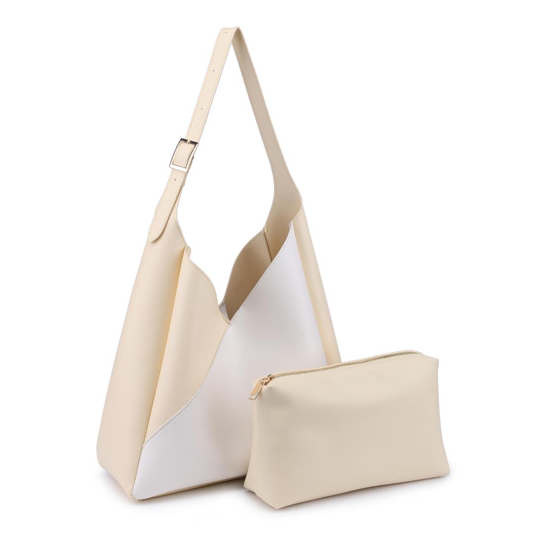 Product Image of Moda Luxe Frankie Hobo 842017138549 View 6 | Ivory Butter