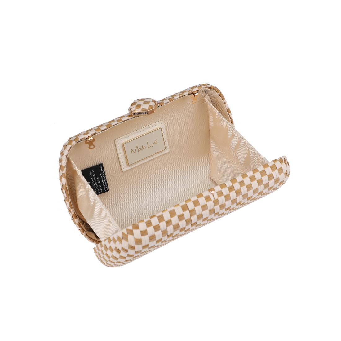 Product Image of Moda Luxe Roxie Evening Bag 842017138174 View 8 | Natural Tan