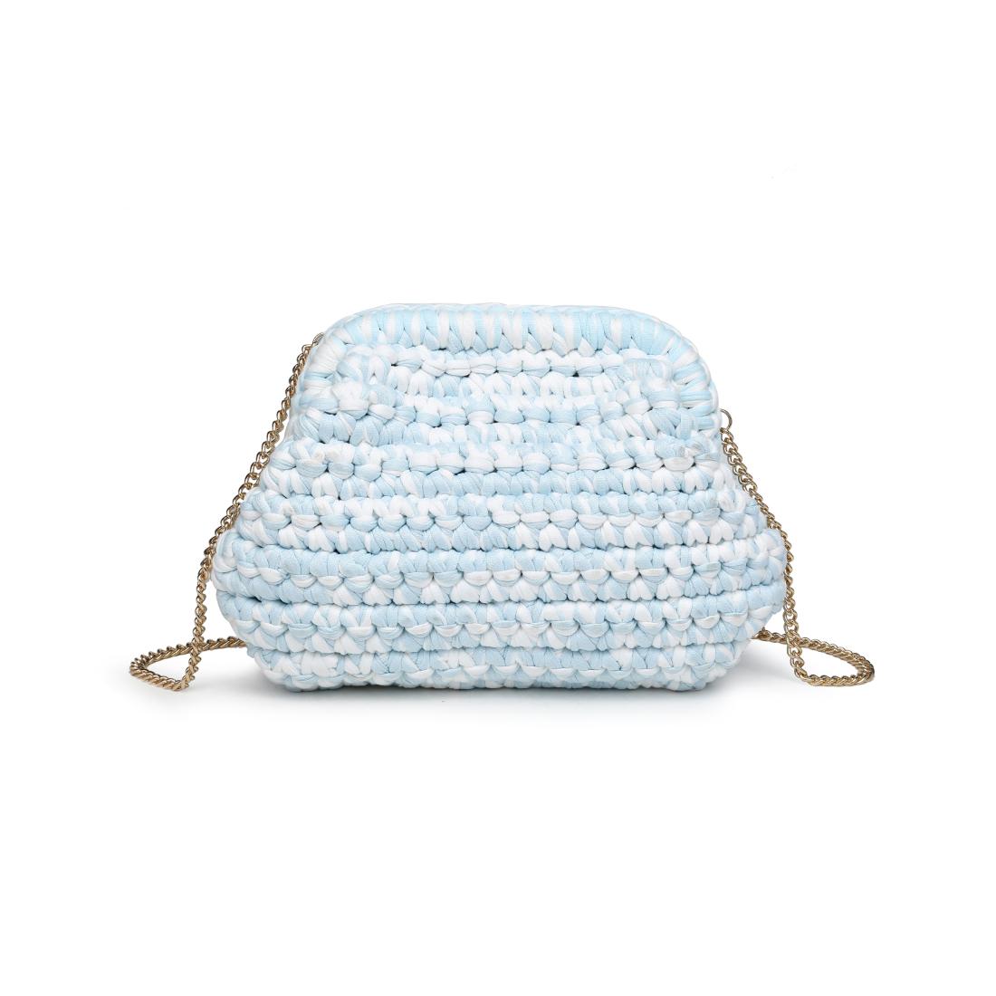 Product Image of Moda Luxe Raya Clutch 842017138396 View 7 | Ice Blue