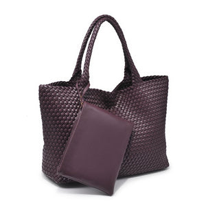 Product Image of Moda Luxe Solana Tote 842017136200 View 6 | Espresso