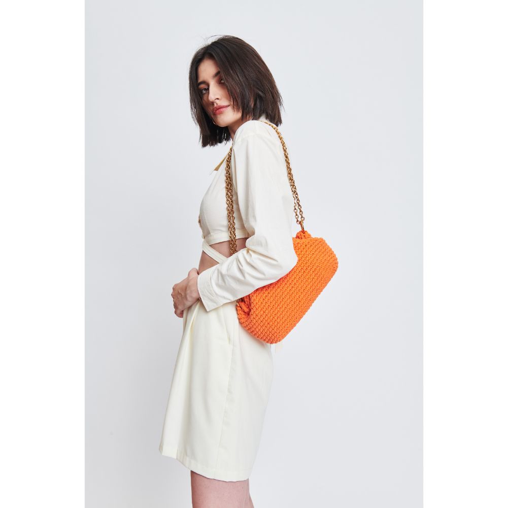 Woman wearing Clementine Moda Luxe Christabel Crossbody 842017131106 View 2 | Clementine