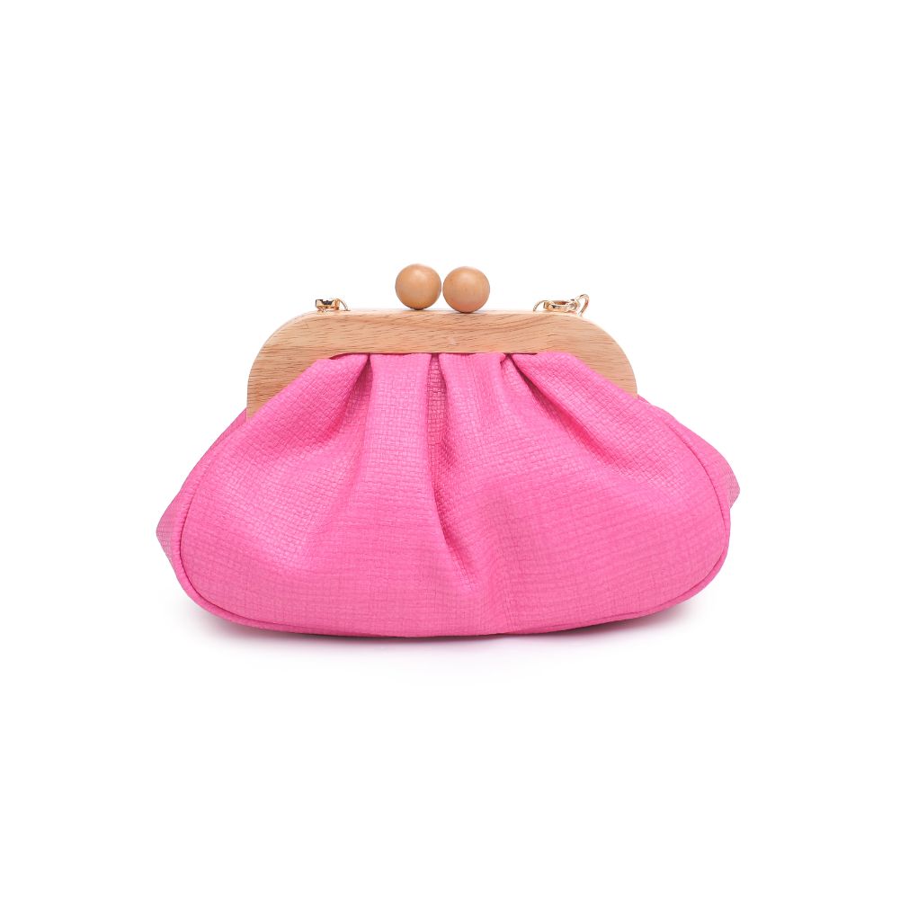 Product Image of Moda Luxe Enya Clutch 842017131243 View 7 | Hot Pink