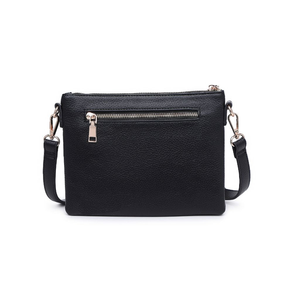 Product Image of Moda Luxe Hannah Crossbody 842017130260 View 7 | Black
