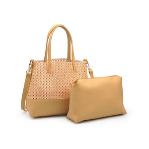 Product Image of Moda Luxe Monaco Tote 842017123972 View 6 | Nude