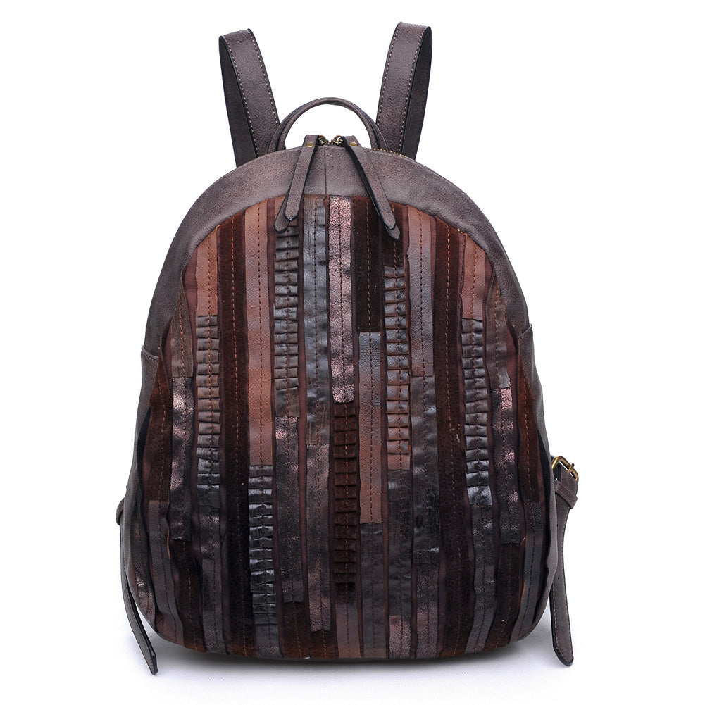 Product Image of Moda Luxe Fiona Backpack 842017110569 View 1 | Coffee