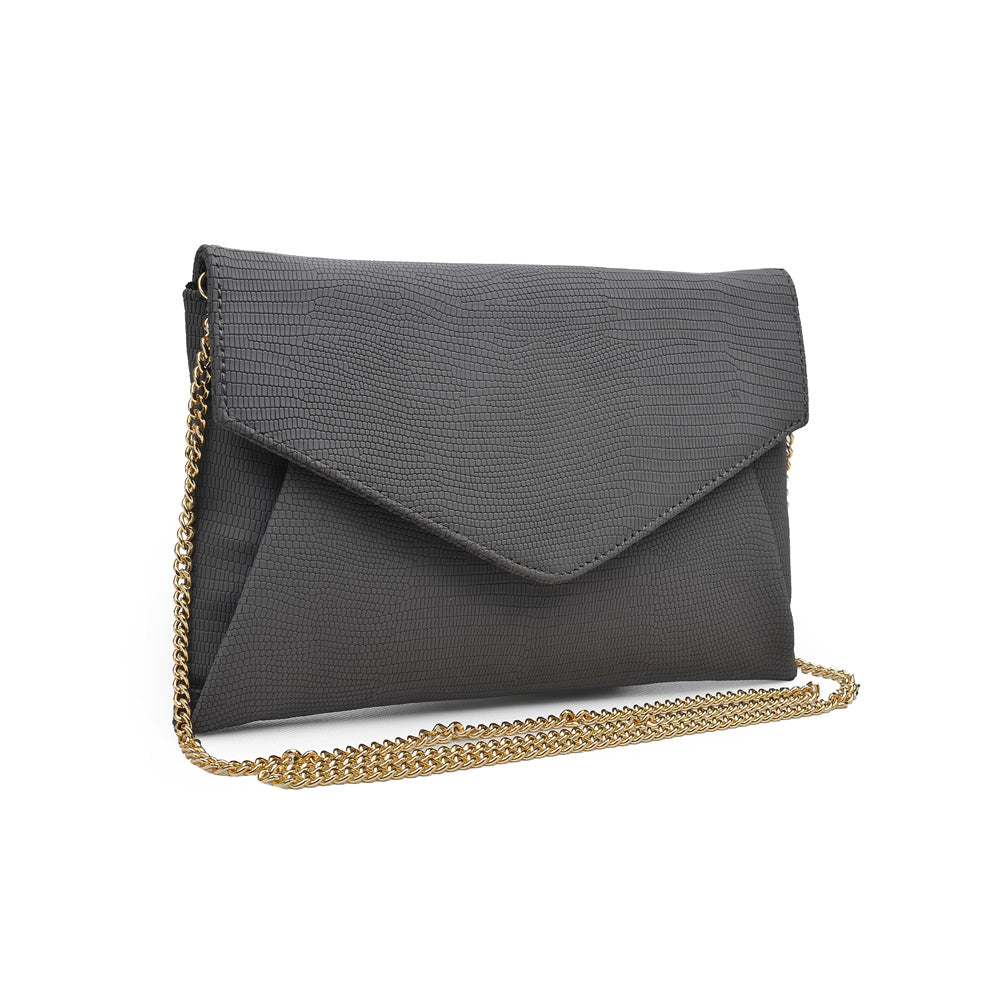 Product Image of Moda Luxe Cara Clutch 842017118190 View 6 | Grey