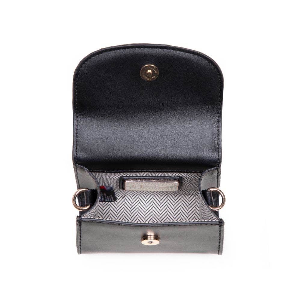 Product Image of Moda Luxe Farah Crossbody 842017126638 View 4 | Black