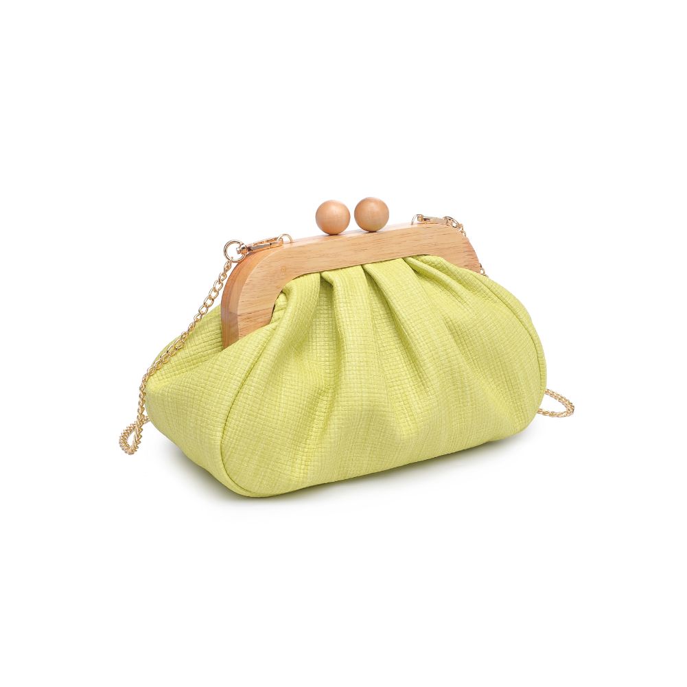 Product Image of Moda Luxe Enya Clutch 842017131250 View 6 | Lime