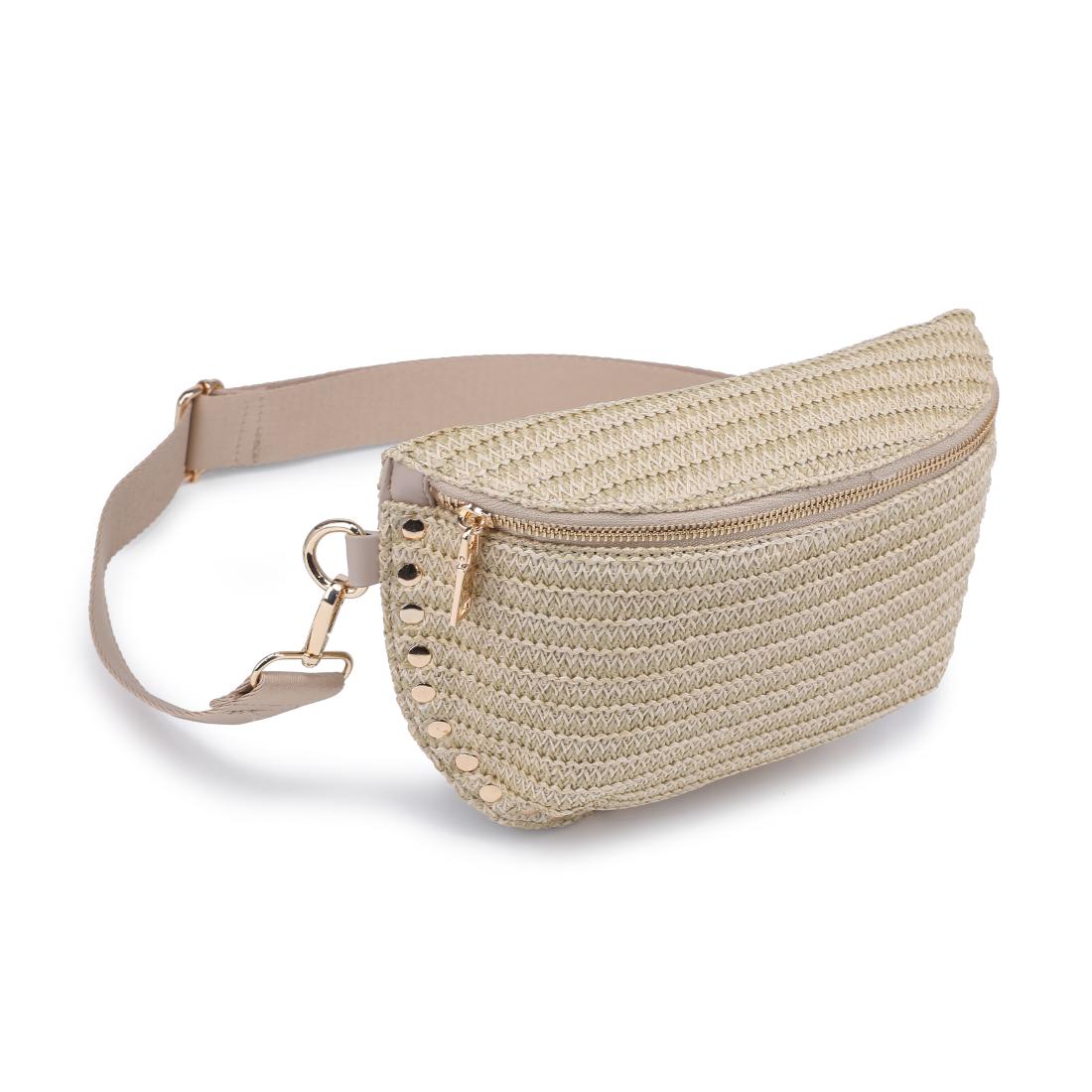 Product Image of Moda Luxe Gizelle - Straw Belt Bag 842017138082 View 7 | Natural