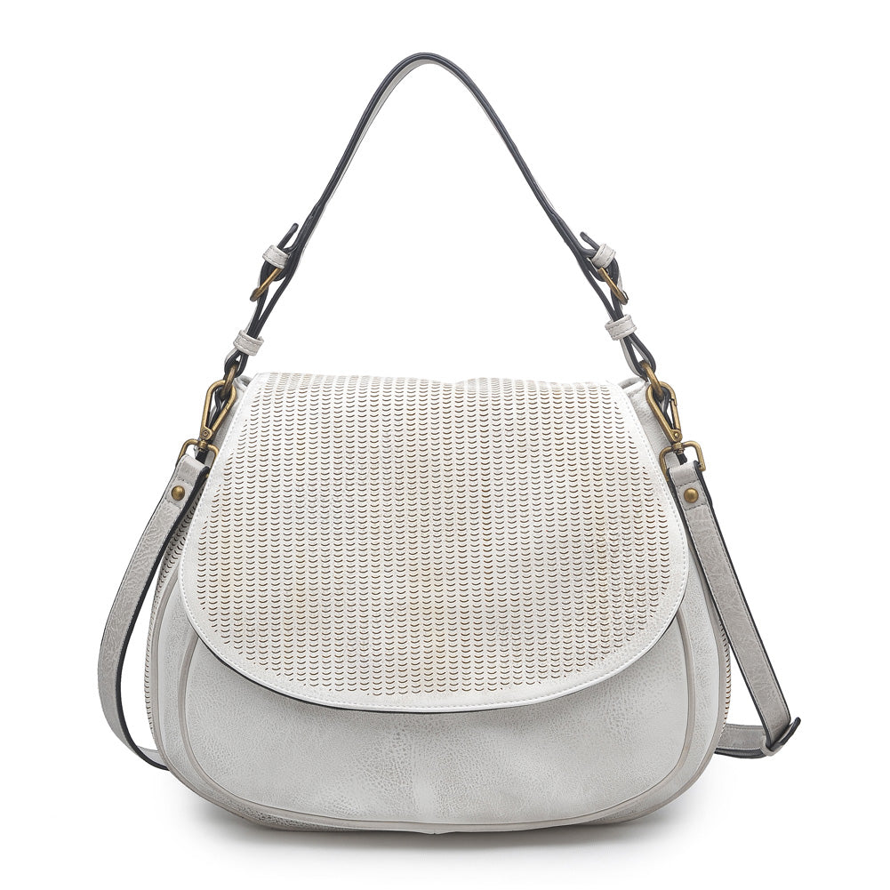 Product Image of Moda Luxe Alma Messenger 842017113690 View 1 | White