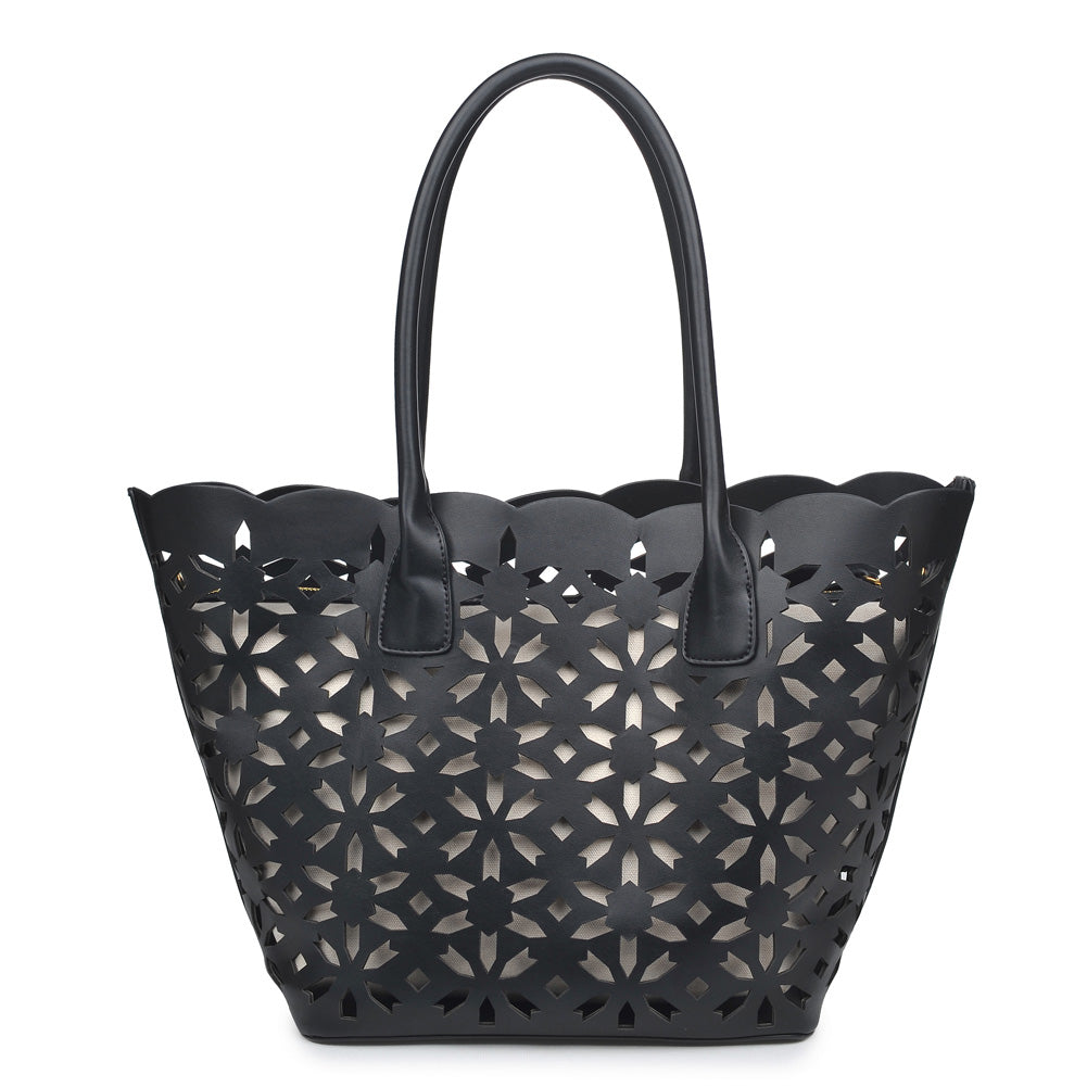 Product Image of Product Image of Moda Luxe Goddess Tote 842017112235 View 3 | Black