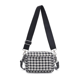 Product Image of Moda Luxe Keekee - Houndstooth Crossbody 842017133025 View 5 | Black