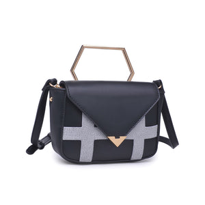 Product Image of Moda Luxe Flair Crossbody 842017111634 View 6 | Black